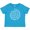 Turquoise, variant on Pi Day Pi Numerals in Spiral Boys or Girls Baby T-Shirt
