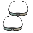 thumbnail image 1 of Projector Glasses, Auto Off Left Right Eye Rotation 3D Active Shutter Glasses DLP Link  for School, 1 of 8