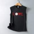 thumbnail image 3 of Birdeem Débardeur Imprimé pour Femmes, Col Rond, Coupe Ample, Sans Manches, T-Shirt, Chandail, Hauts, 3 of 5