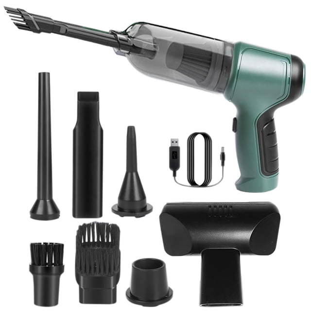 Handheld Vacuum Cleaner, Car Cordless Vacuum Cleaner, Portable Vacuum Cleaner, Dry/Wet Handheld Vacuum CleanerTeissuly Clearance (Green, ) Teissuly WER202308291613