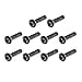 thumbnail image 3 of Unique Bargains M3x14mm Thread 10.9 Alloy Steel Button Head Hex Socket Cap Screw Bolt 100pcs, 3 of 4