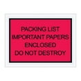 thumbnail image 2 of Red "Important Papers Enclosed" Envelopes 4 1/2" X 6" (1000 Case), 2 of 4