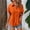 Orange, variant on Women's Button Down Shirts Long Sleeve Lapel Collared Solid Color Tops Dressy Casual Business Blouses 2025