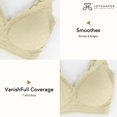 thumbnail image 4 of Joyshaper Women's Lace Bra No Underwire Soft Full Coverage Bra Push Up Bra for Women, 4 of 6