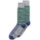 thumbnail image 1 of Alfani Calcetines de peso medio a rayas para hombre, verde, 10-13, 1 of 1
