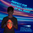 thumbnail image 3 of Football GlowCity brilla en la oscuridad con luz LED, tamaño 6, 3 of 9