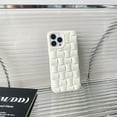thumbnail image 3 of Compatible for iPhone 12 Pro Max 6.7 Case, 3D Laid Desgin Soft Silicone Phone Cover Shockproof Protective Bumper Corners Case for iPhone 12 Pro Max Women and Girls - White, 3 of 13