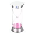 thumbnail image 1 of Unique Bargains 45 Minute Sand Timer, Sandy Clock, Count Down Sand Glass, Pink Sands, 1 of 5