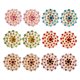 thumbnail image 1 of Broches de perlas de diamantes de imitación de 12 piezas, alfileres de broche de boda de cristal Multi-culor Sunnimix Broche de boda, 1 of 8