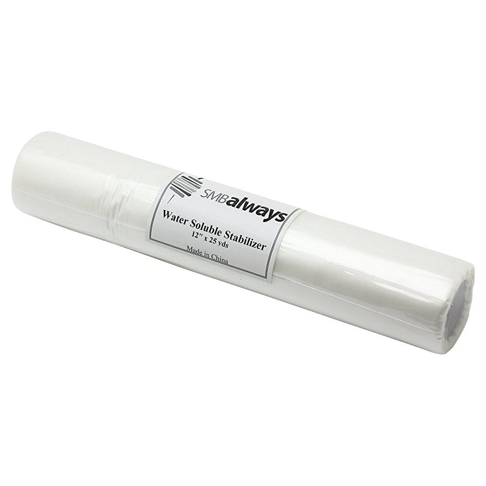 water soluble stabilizer roll, 12 x 25 yds