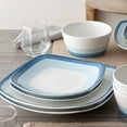 thumbnail image 6 of Noritake Colorscapes Layers Sky 12-Piece Square Dinnerware Set, Service for 4, 6 of 7