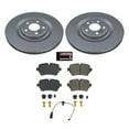 thumbnail image 2 of PowerStop Rear Geomet Coated Brake Rotor and Pad Kit Fits: AUDI Select Models CRK8571, 2 of 4