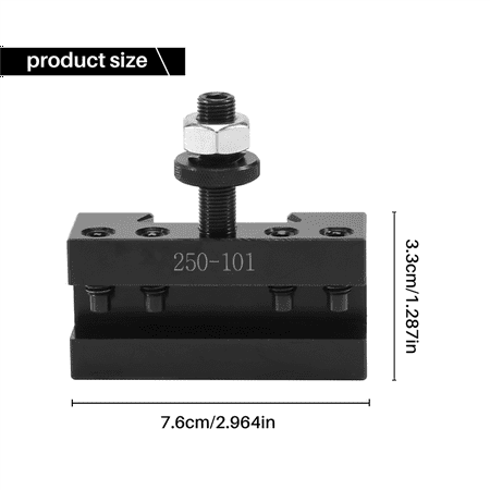 

2PCS Quick Change Turning and Facing Holder 250-101 for Lathe Post Holder