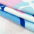 thumbnail image 5 of Kids Bathrobes Hooded Towels, Big Boys Girls Cartoon Hooded Wraps Beach Pool Bath Towel Poncho Cotton Towel, 30"x50", 3-12 Years, 5 of 5