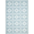 thumbnail image 1 of Safavieh Martha Stewart 6' X 9' Flatweave Rug in Geyser Blue, 1 of 4