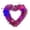 PK2, variant on Dienrx LED Heart Shaped Wreath for Front Door, Valentine's Day Wedding Party Wall Decor, Light Up Hanging Garland for Romantic Atmosphere
