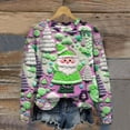 thumbnail image 2 of Lime Green Baby Children Boy Girl Oversized Crewneck Outfits Sweatshirt for Kid Long Sleeve Pullover Winter Fall Outfit 2025 Clothing Fashion Country Concert 10 Years, 2 of 3