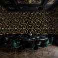 thumbnail image 3 of Boho Peel and Stick Wallpaper Leopard Tropical Birds Fruit Tree Black Wall Mural 17.7in x 9.8ft Self Adhesive Removable Wall Paper Renter Friendly Wallpaper for Bedroom Kitchen Farm, 3 of 8