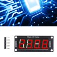 thumbnail image 1 of 4Pcs 5V LED Digital Display Module, 4 Bits 7 Segments PCB Clock Module, 1 of 8
