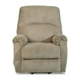 thumbnail image 2 of Benjara Qog 43 Inch Chair, Power Lift Recliner, Cushioned Seat, Toast Polyester, 2 of 6