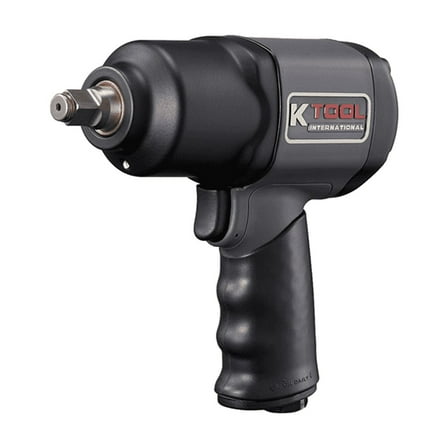 K Tool International Air Impact Wrench 1/2 Inch Drive 1350 Foot Pounds Super Duty