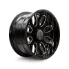 thumbnail image 3 of Thret Offroad Monarch 901 20x10 -21 Gloss Black Milled Wheel 8x180 (QTY 1), 3 of 4