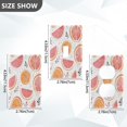 thumbnail image 7 of Yayeee Blank Wall Plate Cover 1-Gang 4.5"x2.7" Home Unused Decorative Outlet, Citrus Slice, 7 of 7