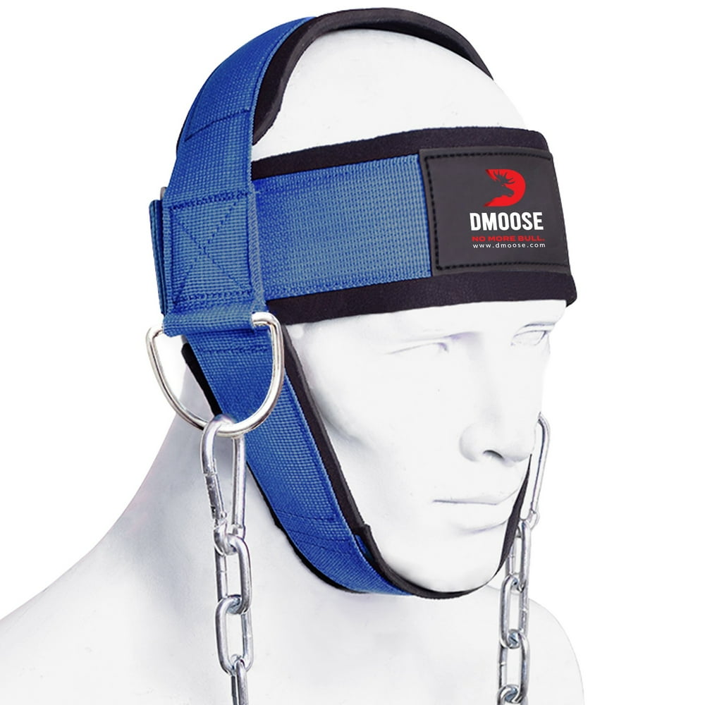 DMoose Fitness Neck Harness for Weight Lifting, Resistance Training and