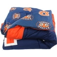 thumbnail image 3 of Auburn Tigers 3 Pc Reversible Cotton Comforter Set, 1 Comforter, 2 Shams, Full, 3 of 8