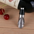 thumbnail image 4 of Tapón de vino tinto de acero inoxidable 2 en 1, embudo para verter, herramienta de tapón de vino fresco Tmvgtek suministros de cocina, 4 of 6