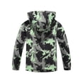 thumbnail image 3 of MGEOY Veste Réversible Légère Imperméable Doublée en Polaire pour Garçons et Filles (4-12), 3 of 9