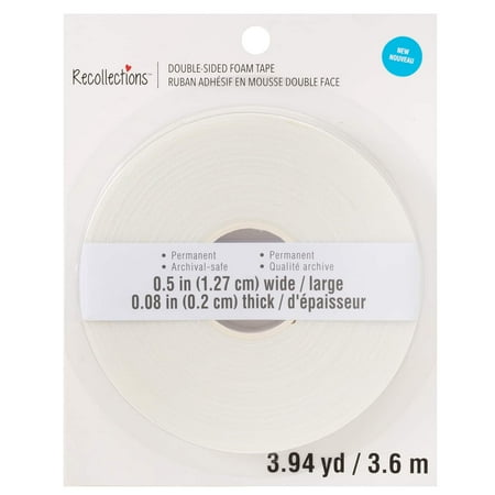 UPC: 0195158653342 | 1/2  x 4yd. Double-Sided Foam Tape by Recollections™