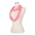 thumbnail image 2 of Soft Striped Infinity Loop Jersey Scarf, 2 of 2