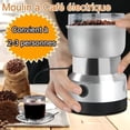 thumbnail image 2 of Electric Coffee Bean Grinder - Home Grinder Milling Machine - Stainless Steel - 220V-240V - for Coffee, Beans, Spices, Nuts, 2 of 4