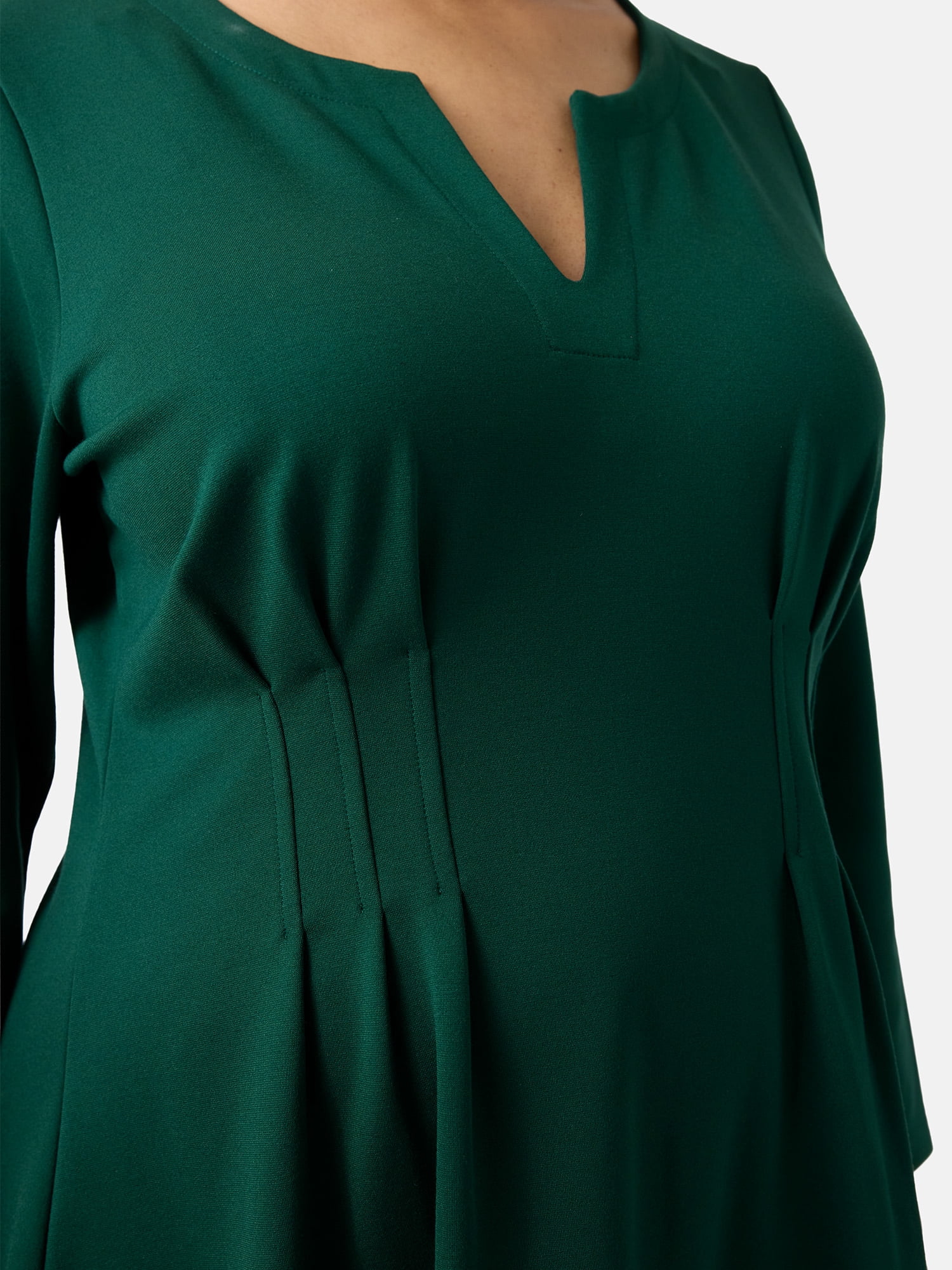Ingrid & Isabel For Every Belly Women's Maternity Pintuck Mini Dress, Sizes S-XXL