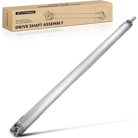 A-Premium Rear Complete Drive Shaft Prop Shaft Driveshaft Assembly Compatible with Chevrolet Silverado & GMC Sierra 1500 2008-2009, RWD, 4L60-E Automatic Transmission