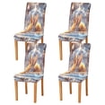 thumbnail image 2 of BZSMCE Chairs Slipcovers Dining Chair Covers Glittering Dreamscap Creative Pattern, 2 of 7