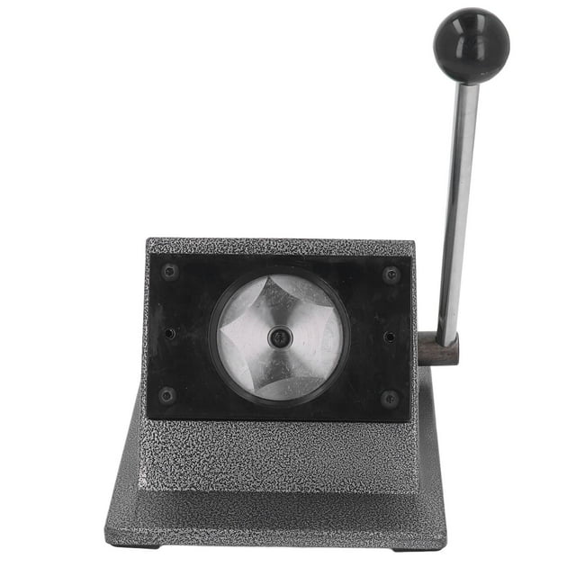 Máquina para Hacer Botones Máquina para Hacer Insignias de Prensa de Botones Troqueladora Fabricante de Botones para Tarjetas de PVC de Papel y Cuero