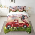 thumbnail image 2 of YST Ensemble Douillette Voiture Rouge 7 Pcs, Lit en Sac, Format Simple, 2 of 5