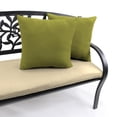 thumbnail image 5 of 18" Solid Veranda Kiwi Outdoor Throw Pillow, 5 of 11