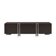 thumbnail image 3 of Acme Cattoes Rectangular Wood TV Stand with Drop-Down Door in Dark Walnut, 3 of 7
