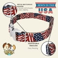 thumbnail image 7 of Country Brook Petz® Premium Patriotic Tribute Dog Collar, Medium, 7 of 7
