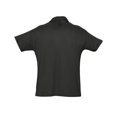 thumbnail image 2 of SOLS - Polo de manga corta liso para hombre modelo Summer II (Negro), 2 of 2
