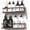 Bronze, variant on ANHXN Shower Caddy Adhesive, Rustproof Shower Shelves for Inside Shower, Large Capacity Bathroom Organizers and Storage, Shower Storage with Removable Hooks
