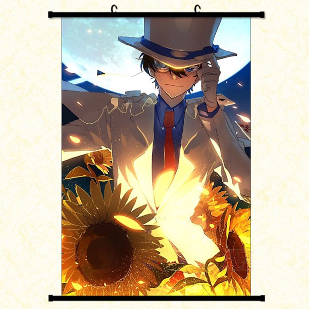 Póster mural Detective Conan Kid, el ladrón fantasma, 40 x 60 cm