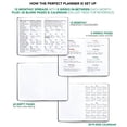 thumbnail image 3 of BK Undated Weekly/Monthly Planner 2022-2023 - Daily Planner Agenda & Personal Organizer to Increase Productivity, Academic Planner w/ Sticker Set. A5 (5.8 x 8.3) - Green Hardcover, 3 of 6