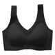 thumbnail image 4 of Sujetador Inalámbrico Ajustable de Color Sólido de las Mujeres Cuatro Filas sin Anillo de Acero Empujar la Ropa Interior Diaria Transpirable, Ropa Interior de Comodidad, 4 of 7