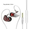 thumbnail image 3 of Seitruly Teléfono móvil Auriculares con cable Micrófono HiFi Sonido 3.5mm Auriculares Control de línea Auriculares Manos libres Llamada Auricular Type3 NO3, 3 of 6