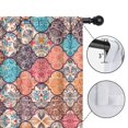 thumbnail image 4 of Blackout Kids Curtains,Multicolor Ethnic Geometric Pattern Childrens Insulated Curtains Set Of 2,Bedroom Essentials,Toddler Room Decor 42x63in(106x160cm), 4 of 5