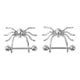 thumbnail image 4 of Anillo de la entrerrosca de la araña, Barra de acero inoxidable, Barras de la entrerrosca, Pezones, Suministros para la perforación del cuerpo, Gótico, Punk, Rock, Esqueleto, Halloween, 4 of 7